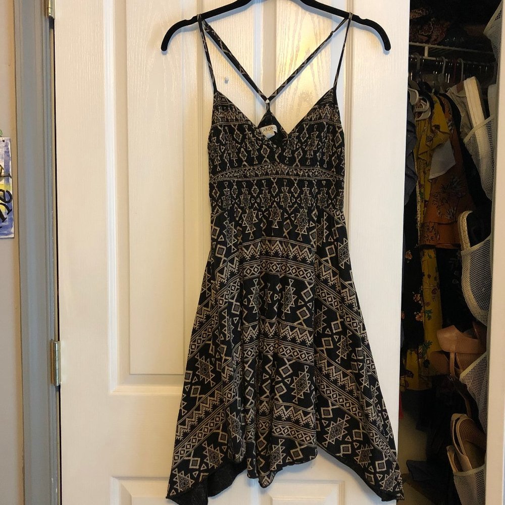 Billabong tribal print sundress